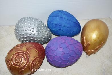 5 dragon eggs