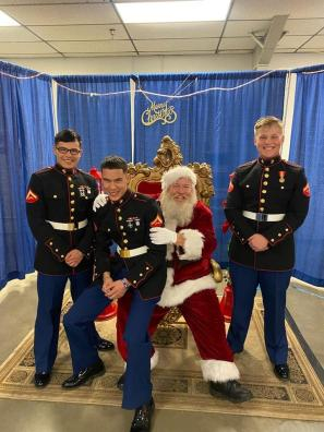 The Marines and Toys for Tots