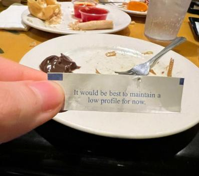 Are there bad fortune cookies? 