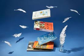 Books and feathers image