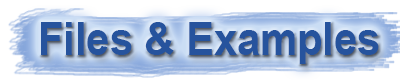 Files and Examples Button
