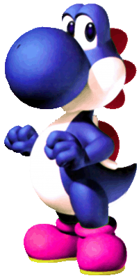 An image of Blue Yoshi