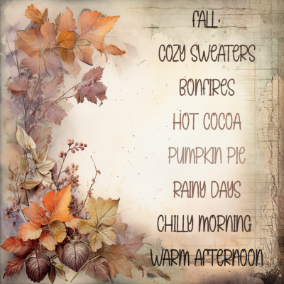 Things pertaining to Fall