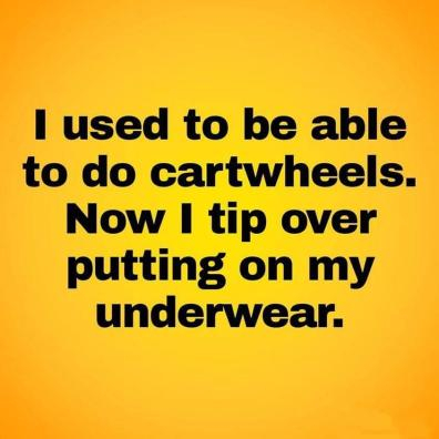 I  could never do cartwheels,,, 
