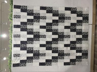 This is a quilt my friend, Karen, made.