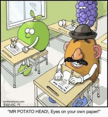 Yep, this could happen in the Potato Head World