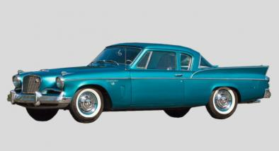 1957 Silver Hawk in Glendale Green