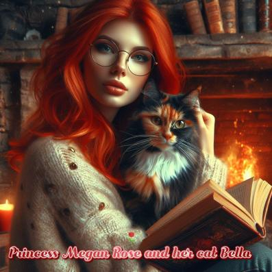 A Beautiful Sig of me and my cat Bella by best friend Angel
