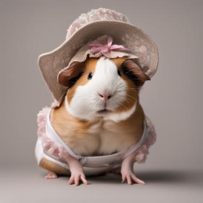Guinea pigs in my clothes