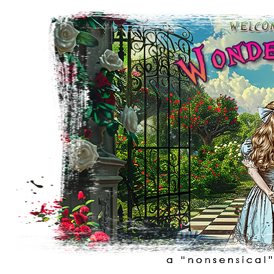 Wonderland-Banner