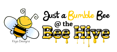 A Bumble Bee signature for Bees at the Bee Hive. 