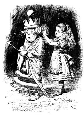 Alice in Wonderland - the White Queen
