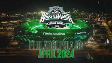 Wrestlemania 2024 title screen