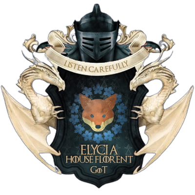 Elycia Lee's House Florent GOT Emblem designed by Gervic the Genius