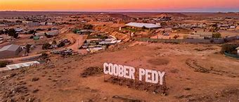 Cooper Pedy town sign