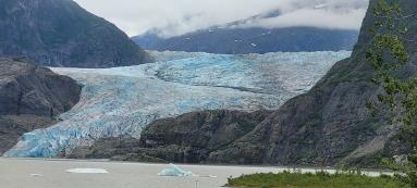 Another view of a glacier near Juneau, AK