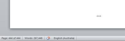 A screen cap of the last page of the dictionary