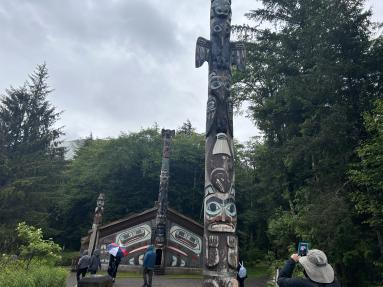 Totem Bight State Park, Ketchikan, Alaska 