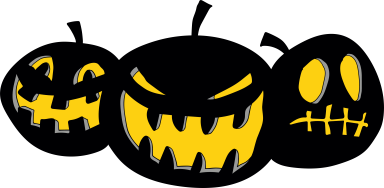 Scary pumpkins for contest