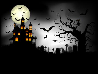 Halloween bottom scary for contest