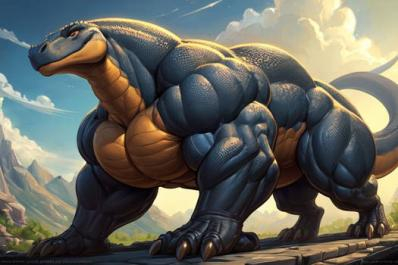 A feral form of derg Gulp DragonDawn.