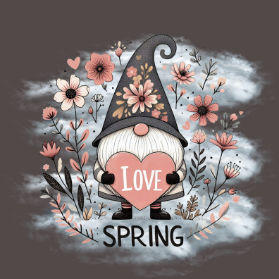 Cloudy Gnome Love Spring Image