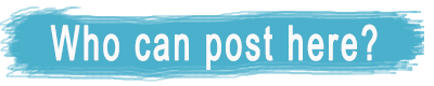 Who Can Post