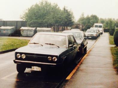 It was 1987 and this was a Fiat Supermirafiori ...