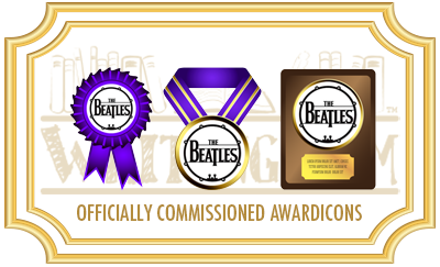 Display of the three Beatles Awardicons, for use in my Beatles Extravaganza.