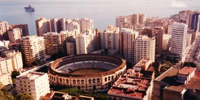 From a hill in Malaga while in the US Marines
