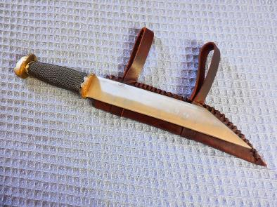 Seax with sheath