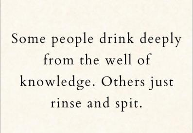 I don't think I've just spit & Rinsed