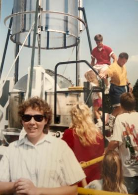 Me visiting Space Camp 1993