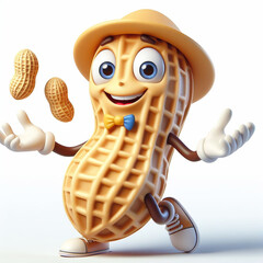 Image of a dancing peanut