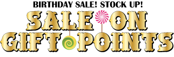 Party Central Header: 10% Gift Points