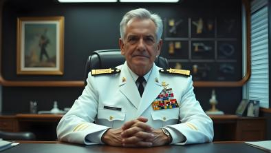 Rear Admiral, Commanding Officer, Naval Station Vincent - Ross 271