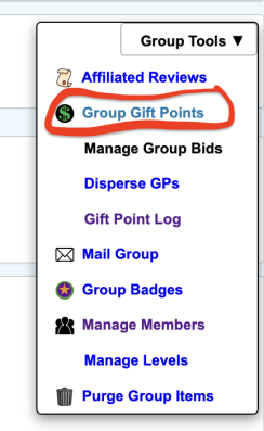 How to give Group GPs 3