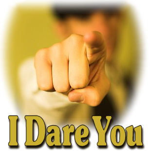 banner image for the I Dare You challenge, made by Leger
