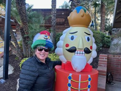 Maggie likes Nutcrackers