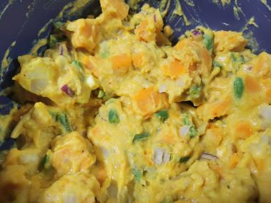 My version of vegan potato salad 