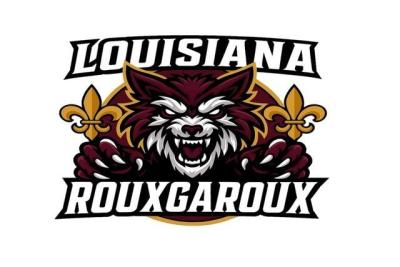 Louisiana Rouxgaroux logo for the arena football team.