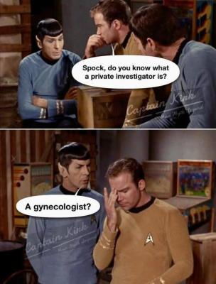 Spock & Kirk discussing things