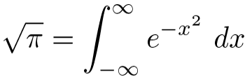 Gaussian Integral