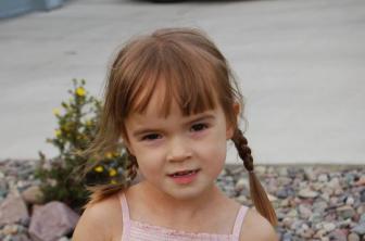 Lindsay, in braids ~  No description included. 