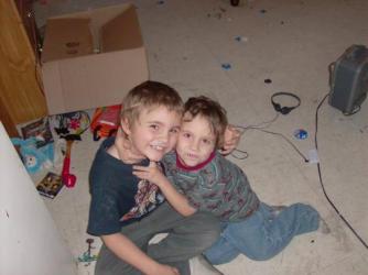 Tyler and Codi 2008 ~  Can't have one in the picture without the other! They love each other! 