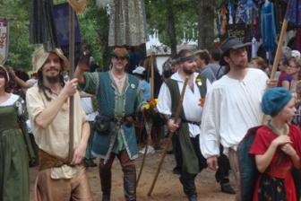 Villagers at RenFest ~ Houston Renaissance Festival