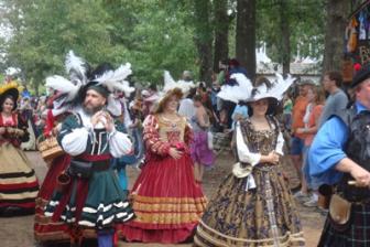 RenFest Parade ~ The Queen's Court