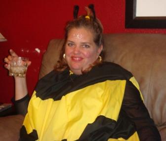 Lady Bee in Waiting ~  My friend Angie 