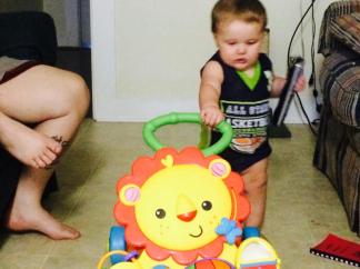 Connor likes Mimi's birthday present.  ~  No description included. 
