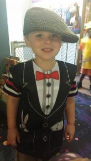 Kaden - dress-up at daycare  ~  No description included. 